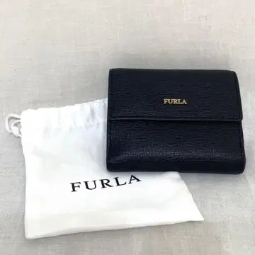 FURLA 접이식 지갑 미니 지갑 훌라 블랙