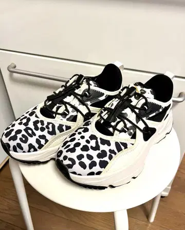 푸마 ORKID SANDAL 23.5cm 애니멀 무늬 통굽 스니커즈