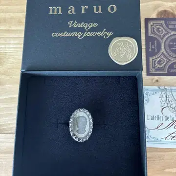 마루오 빈티지 반지 인타리오 maruo vintage 프랑스