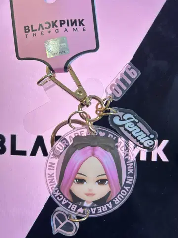BLACKPINK THE GAME Jennie 키링 일본 미판매
