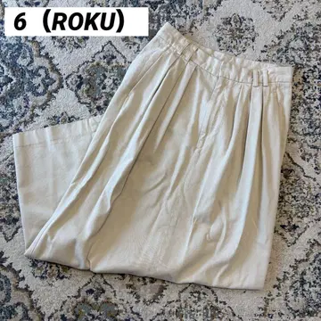 6(ROKU) COTTON RAYON BIG SKIRT 스커트
