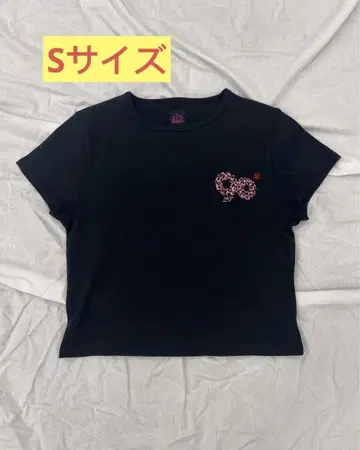 9090 걸 90 로고 걸 크롭 티셔츠 S