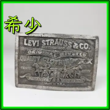 리바이스 버클 벨트 1976년 미국 Levi Strau eqT6