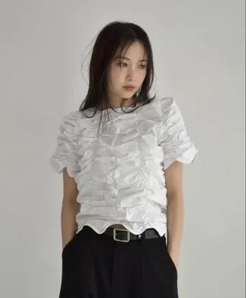 cizatto Shirring Compact Blouse 새상품 시자토