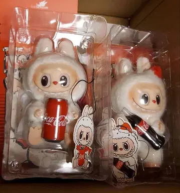 러브브 코카콜라 봉제 인형 2개 세트