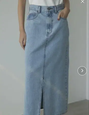 MOUSSY 데님 롱 스커트 사이즈 2