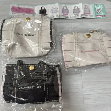 JILLbyJILLSTUART 미니 프릴 토트백 키링 2개