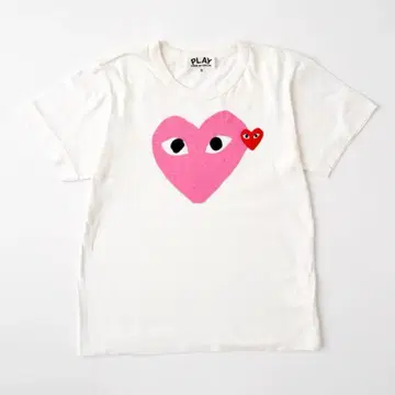 PLAY Comme des Gascons 로고 티셔츠