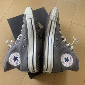 컨버스 올스타 그레이 스니커즈 61/2 사이즈 25cm
