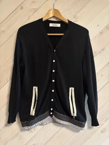 DIGAWEL 세련된 블랙 가디건 사이즈 1 S_M 상당