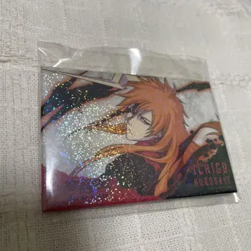 BLEACH 스퀘어 캔뱃지 쿠로사키 이치고