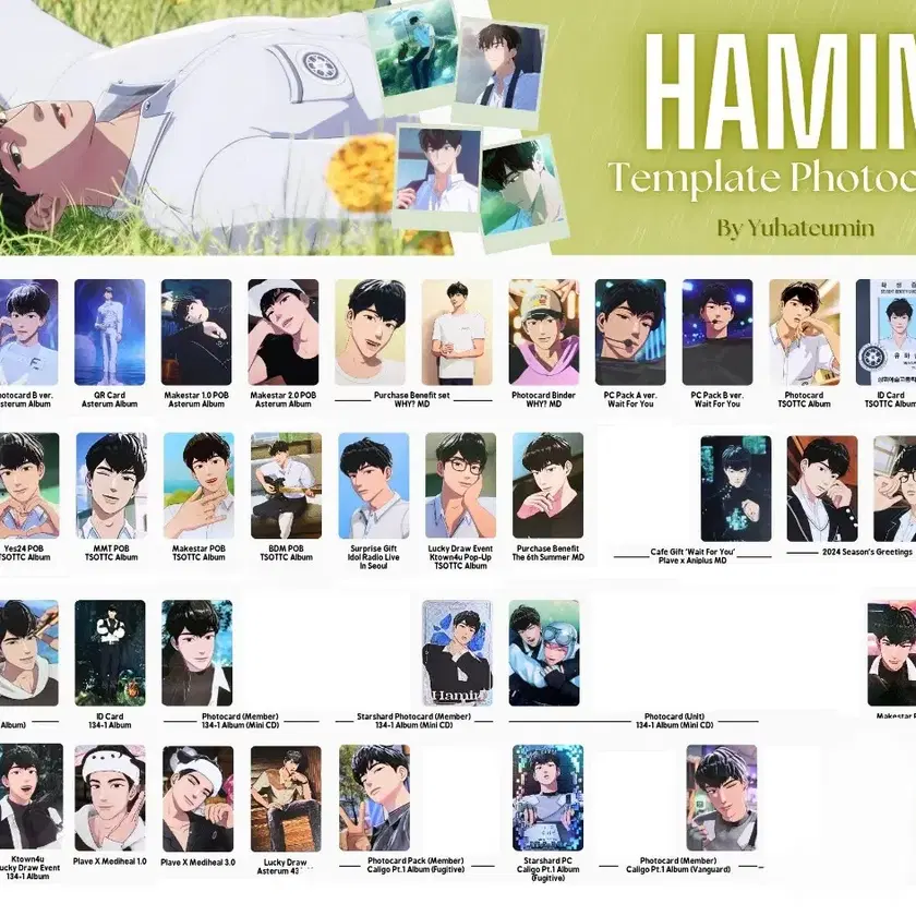 PLAVE | 플레이브 PLAVE Hamin photocard poca, 3 Why binder