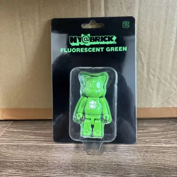 Ny@BRICK 형광 그린 피규어