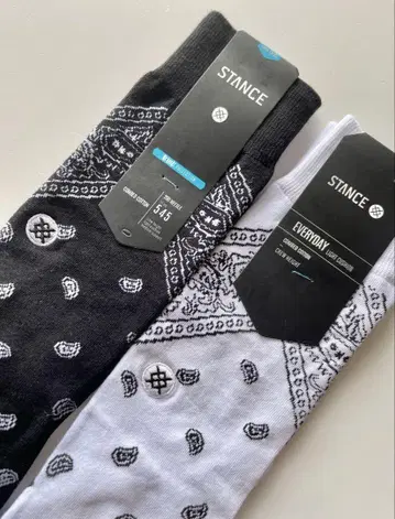 새상품 STANCE 스탠스 삭스 양말 2개