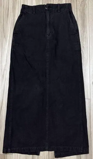 Spick & Span 가먼트 다이 타이트 스커트 34