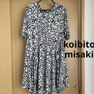 koibito misaki 무릎 기장 원피스 튜닉