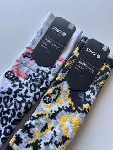 새상품 STANCE 스탠스 삭스 양말 2개 M