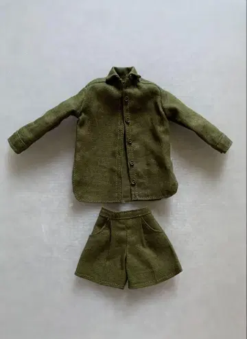 (24)작가 구매 27cm 인형 의류 셔츠 숏팬츠 셋업