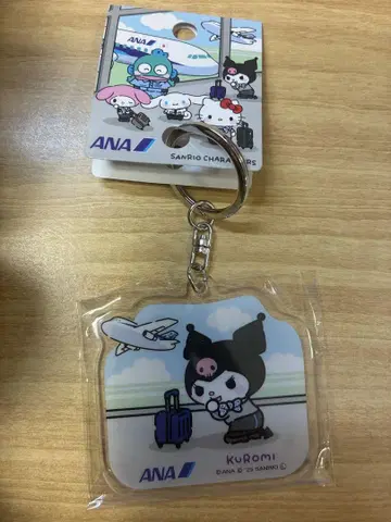 ANA 산리오 캐릭터 키링 쿠로미짱 2개