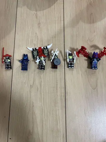 레고 닌자 고 6개 세트