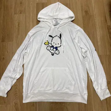POCHACCO 화이트 후드티