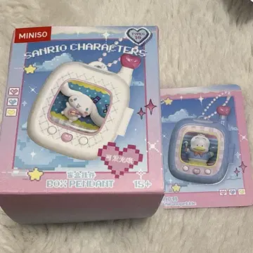 산리오 miniso 포켓 엘프 오리 페클