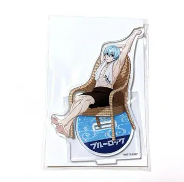 블루 록 극락탕 아크릴 피규어 스탠드 목욕탕 히요시 양