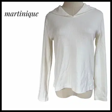 martinique 티셔츠 긴팔 화이트 면 상쾌한 마르티니크