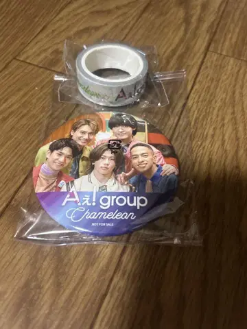 A! group Chameleon 혜택 마스킹 테이프 캔뱃지