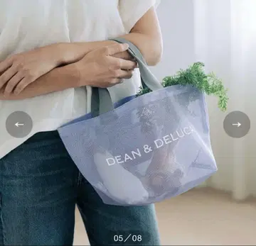 DEAN & DELUCA 6월 17일 출시 메쉬 토트백 라일락 S