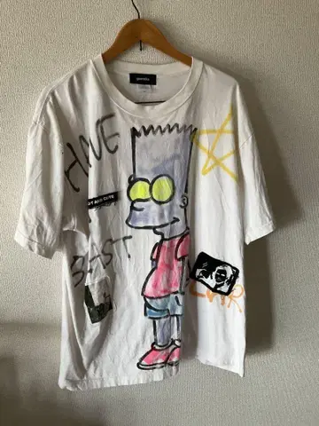 게르니카 guernika 바트 심슨 티셔츠 2XL