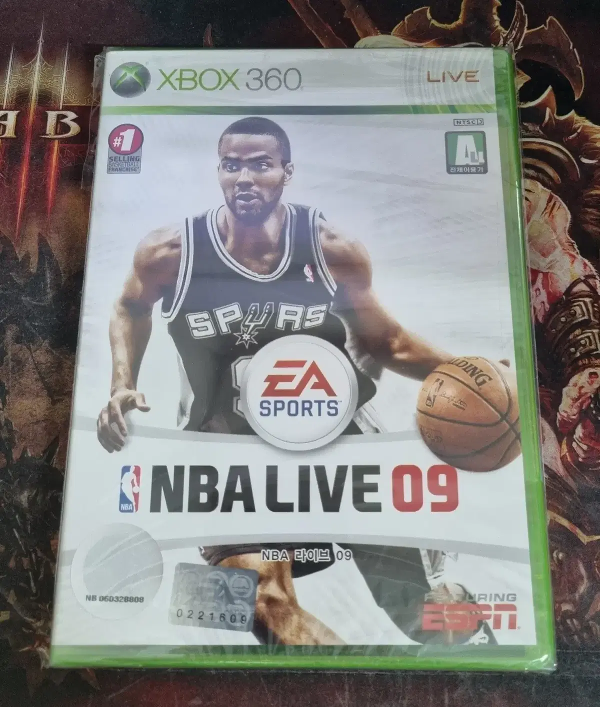 새제품 XBOX360 NBA LIVE09 정발(신품 밀봉)