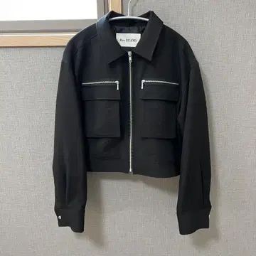 Ray BEAMS 밀리터리 자켓 블랙