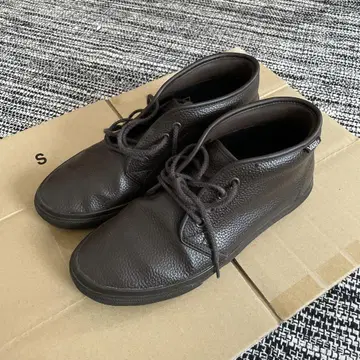 VANS CHUKKA 주름 가죽 MOCHA