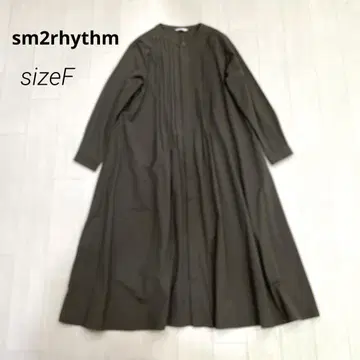 sm2rhythm 사만사 모스모스 긴팔 롱 원피스 F 카키