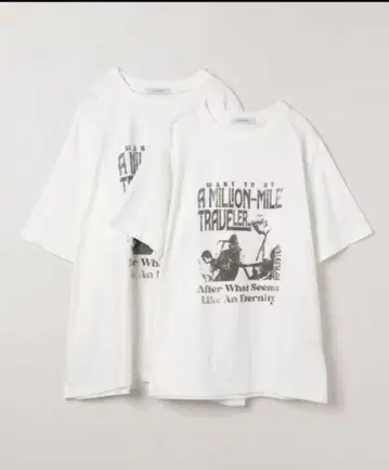 JEANASIS 빈티지 ROCK SS TEE L 사이즈