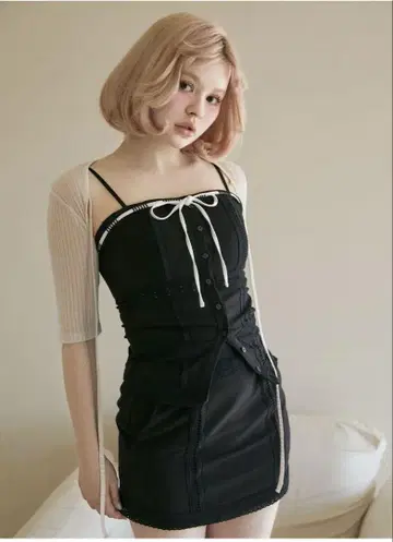 andmary Mia lace set up S black 정품
