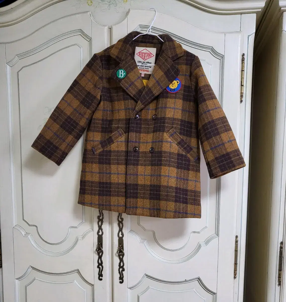 (New product) Bebe De Pino Teddy Bear Coat (130)