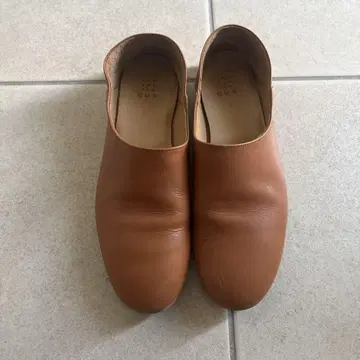 que shoes 플레인 브라운 L