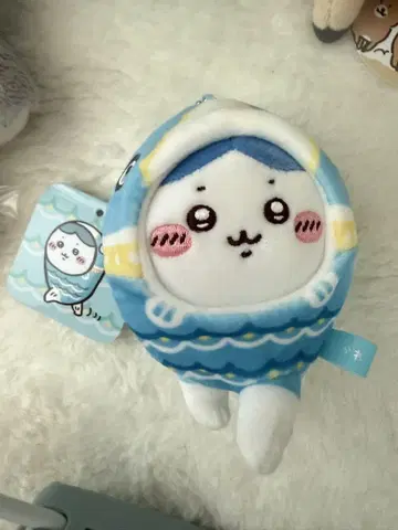 치이카와 (먼작귀) 하치와레 코이노보리 마스코트 봉제 인형 키링