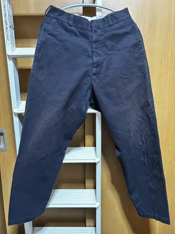 야에카 YAECA 코튼 치노 와이드 테이퍼드 팬츠 68653 29
