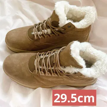 남성용 하이컷 속기모 통굽 47인치 29.5cm 브라운 스노우 부츠