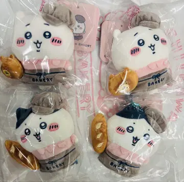 치이카와 베이커리 스태프 마스코트 치이카와 하치와레 세트