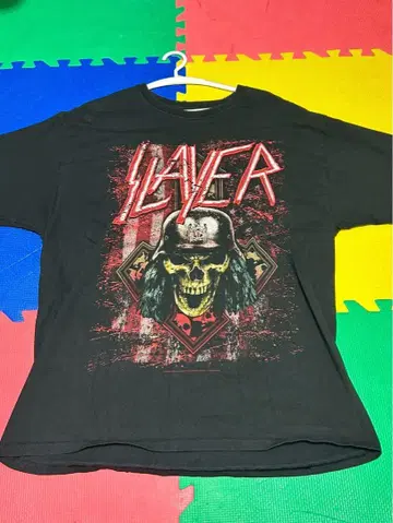 SLAYER Hanes 하네스 밴딩 티셔츠 반팔 XL