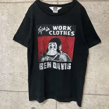 BEN DAVIS 몽키 그래픽 티셔츠
