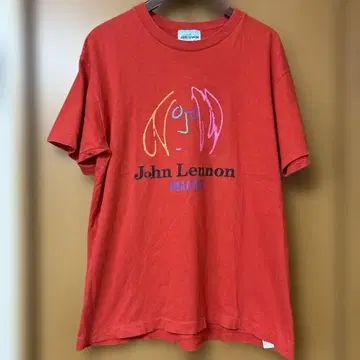 존 레논 John Lennon T-shirt 싱글 스티치 80년대