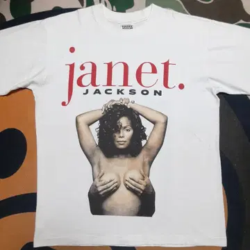 USA제 janet jacson 자넷 잭슨 티셔츠 타르텍스