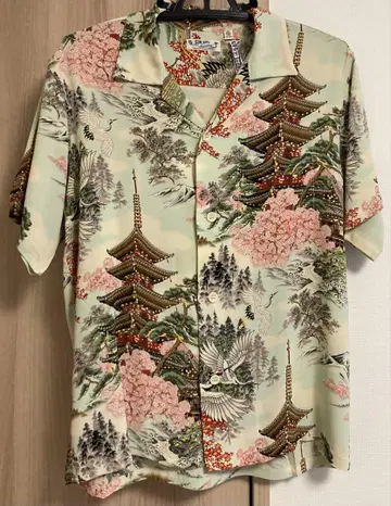 SUNSURF 선서프 오층탑 학 벚꽃 동양 엔터프라이즈 S 사이즈