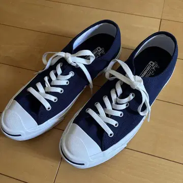 미사용에 가까운 컨버스 잭 파셀 25.5cm