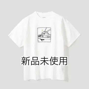 그라니프 스타 워즈 만다로리안 글루 빅 실루엣 티셔츠